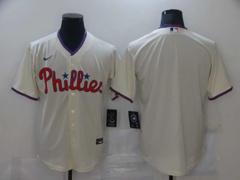 Men Philadelphia Phillies Blank Cream Game Nike MLB Jerseys Men Philadelphia Phillies Blank Cream Game Nike MLB Jerseys